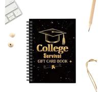 Libro Álbum para Tarjetas de Graduación 2026,Organizador de Guía de Supervivencia | Tarjetas de Graduación - para Estudiantes Universitarios, Adolescentes, Escuela Secundaria, Amigos y Familia