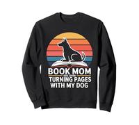 Libro Amante De Los Perros Pasando Páginas con Mi per Sudadera