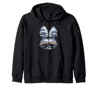 Libro Bosque Fantasía Sendero Árboles Magia Naturaleza Sudadera con Capucha