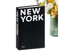 Libro caja fuerte para dinero, caja de seguridad portátil falsa realista para dinero en efectivo - Libro caja fuerte falso para ocultar dinero, para joyas objetos de valor casa, oficina, apartamento