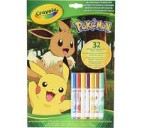 Libro Colorear CRAYOLA Actividades Pokémon