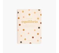 Libro con 1400 stickers Charuca. Marrón Mi Vida en Equilibrio. Para mantener un equilibrio gustoso.