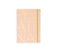 Libro con 600 stickers Charuca. Pink & Gold. Para mantener un equilibrio gustoso.