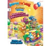 Libro de Stickers Superthings Guardians of Kazoom - España - Parque de destrucciones