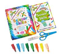 Libro Cortar-Pegar, Cuaderno de Actividades Cortar-Pegar, Libro de Corte y Colorear Divertido para - Actividades de Aprendizaje para Cortar colorantes, proyectos cautivadores para Ellos Desde