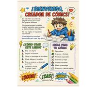 Libro Creador de Comics: Crea, dibuja e imagina