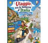 Libro da Colorare Adulti: Paesaggi Italiani: 60 Disegni Antistress - 3 Livelli di Difficoltà