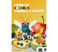 Libro da colorare animali e insetti