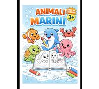 Libro da colorare: Animali marini