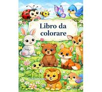 Libro da colorare: animali selvatici