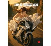 Libro da colorare Anime: LIBRO DA COLORARE. 50 ILLUSTRAZIONI