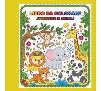 Libro da Colorare: Avventure di animali