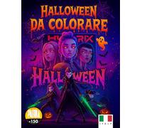 Libro da colorare Cacciatori di Demoni: Colorare manga coreano | Cacciatori di demoni e atmosfera Halloween | Fantasy per adolescenti