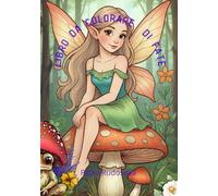 libro da colorare di fate