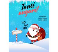 LIBRO DA COLORARE DI NATALE: libro da colorare di natale passatempo creativo