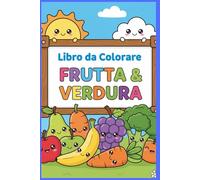 Libro da Colorare Frutta & Verdura
