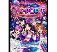 Libro da colorare K-POP: Per veri fan!