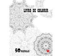 Libro da colorare per adulti: 50 mandala da colorare