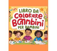 Libro da colorare per bambini: 30 immagini di animali simpatici da colorare