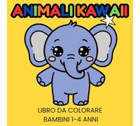 Libro da Colorare per Bambini: Dolci Animali da Colorare per Bambini 1-4 anni