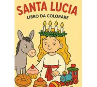 Libro da colorare: Santa Lucia