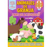 Libro de Actividades de Animales de Granja para Niños de 3 a 8 Años:: ¡Más de 100 Divertidas Imágenes para Colorear, Laberintos, Punto a Punto, Sopa ... - el Regalo Perfecto! (Doodle & Discover)