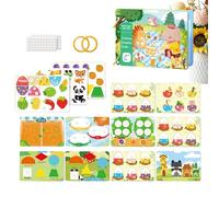 Libro De Actividades Infantil - Aprendizaje Cognitivo Educativo - Libro De Actividades Para Viajes - Para Diversión Y Juego Curiosidad Entretenimiento En Hogar Para Niños Y Niñas De 1 A 5 Años