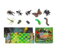 Libro de actividades magnéticas - Juguete de gusano interactivo, juego educativo de papel e imanes de PP | Juguete educativo articulado móvil | Puzle de desarrollo de habilidades creativas para niñas