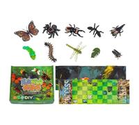 Libro de Actividades Magnéticas - Juguete Magnético con Articulaciones Móviles | Juguete Educativo Gusano | Para Preescolares Guarderías Preescolares Viajes en Coche Salas de Espera