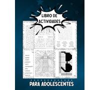 Libro de Actividades para Adolescentes: Cuaderno de Actividades para Adolescentes 10-17 Años con +160 Juegos Divertidos | Laberintos, Sudoku, Sopa de letras, Palabras Mezcladas, Atención Plena y más