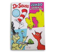 Libro de actividades para colorear Dr. Seuss - Gato en el sombrero, huevos verdes y jamón y más - 80 páginas