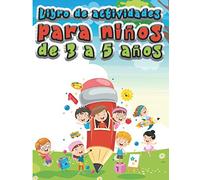 Libro de actividades para niños de 3 a 5 años: Aprende a dibujar números, líneas y formas