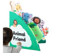 Libro de actividades para niños, juguete educativo: portátil, lavable, juego silencioso, desarrollo sensorial, habilidades motoras, desarrollo preescolar, juguete de viaje, automóvil, avión, aula, gua