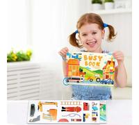 Libro De Actividades para Niños Pequeños | Cuaderno Educativo Interactivo - Libro De Actividades De Viaje Infantil | para Niños Y Niñas Cumpleaños Navidad Hogar Viajes Escuelas