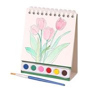 Libro De Acuarela - Cuaderno Reutilizable De Pintura Al Agua - Cuaderno De Bocetos Para Principiantes, Actividades Educativas Preescolares Para Niños Pequeños