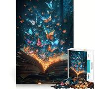 Libro de Acuarelas para Adultos Rompecabezas de 1000 Piezas Juego de Memoria Divertido componentes Resistentes y de Corte Limpio aliviar el estrés (50x75cm)