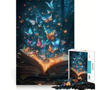 Libro de Acuarelas para Adultos Rompecabezas de 1000 Piezas Juego de Memoria Divertido componentes Resistentes y de Corte Limpio aliviar el estrés (38x26cm)