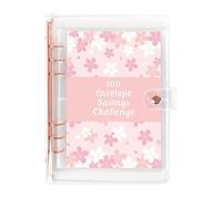 Libro de ahorro de dinero - 100 sobres Challenge Binder | Carpeta de desafío para ahorrar dinero | Reto de ahorro de dinero | Libro reutilizable de ahorro de dinero Chalenge Book impermeable para