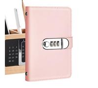 Libro de ahorro de dinero - 100 sobres combinación de bloqueo Notebook | Libro de ahorro de dinero en efectivo para presupuestos y planificación financiera | Niños Adultos Casa Apartamento Dormitorio