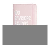 Libro de ahorro de dinero, carpeta de desafío de efectivo de 100 sobres, planificador de presupuesto, carpeta de seguimiento de ahorros para fondos de urgencia, boda, viajes, objetivos, herramienta de
