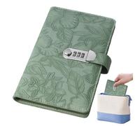 Libro de ahorro de dinero con cerradura, carpeta de presupuesto de combinación de 3 dígitos, desafío de ahorro de dinero con cerradura, para autónomos, principiantes, familias, hogar, oficina
