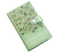 Libro de ahorros - 100 sobres para ahorrar dinero, pintura al óleo, cartera portátil, organizador de efectivo, organizador de gastos, almacenamiento de facturas, herramienta de finanzas para el hogar