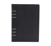 Libro de Almacenaje Estilo Cuaderno, Cubierta PU, 22.9x16.8x2.6cm - Organizador Práctico, Protección Antipérdida, Ideal para Sellos y Moldes