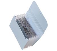 Libro de almacenamiento para placas de sello de arte de uñas con placas grandes de 10 x 15 cm. Construcción ABS amigable para uso doméstico. Soporte para sellos de uñas ABS