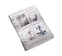 Libro de almacenamiento para tarjetas fotográficas A5 con 10 páginas interiores, álbum transparente de 40 bolsillos para intercambio, almacenamiento, organización, conservación de recuerdos