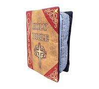 Libro De Almohadas De La Santa Biblia - Peluche De Libro De Almohadas Bíblicas | Almohadass Bíblicas, Con SALMOS 23:1- SALMOS 24:1 Acogedoras Cosas De La Sagrada Biblia Regalos Cristianos Para Mujeres