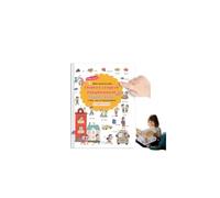 Libro de aprendizaje de audio de 500 palabras para niños pequeños, 18 temas recargables, libros de primeros hablantes para niños, libro de sonido de palabras en inglés, libros de audio interactivos