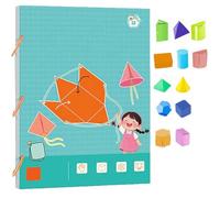 Libro De Aprendizaje De Geometría 3D Con Cuerdas De Tracción, Geometrías Para Principiantes Con 9, 12 Y 15 Modelos Geométricos Sólidos