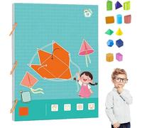 Libro de aprendizaje de geometría 3D, geometría para principiantes con modelos geométricos sólidos de 9/12/15, diseño de cuerda trenzada segura, enseña fórmulas de volumen y superficie, para niños de