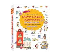 Libro de aprendizaje parlante - juguete de lectura de audio interactivo, Entrenador de vocabulario en inglés de 27x20 cm | Herramienta de desarrollo del lenguaje educativo para la biblioteca del aula
